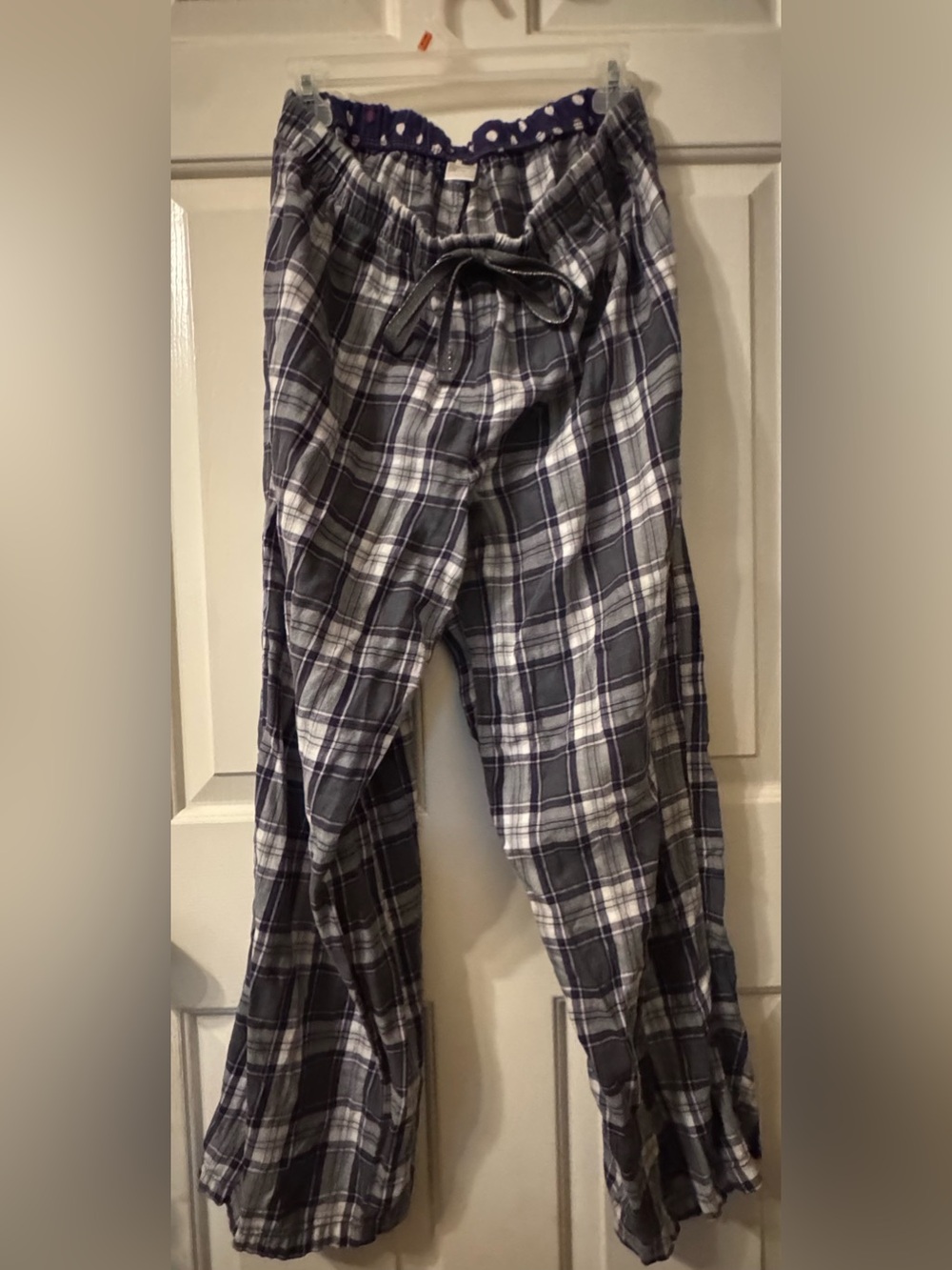 Covington Navy and White Plaid Pajama Pants